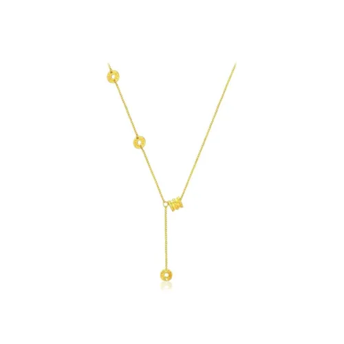 LOVE WHEEL Alloy Necklaces Women's
