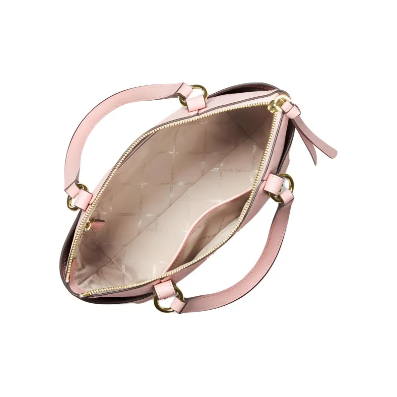 MICHAEL KORS MK Sullivan Artificial Leather Tote Bag, Shopping Bag, Shoulder Bag Trumpets Women's Macaron Pink-2