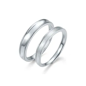 JINGUIFU S925 Silver Rings Unisex