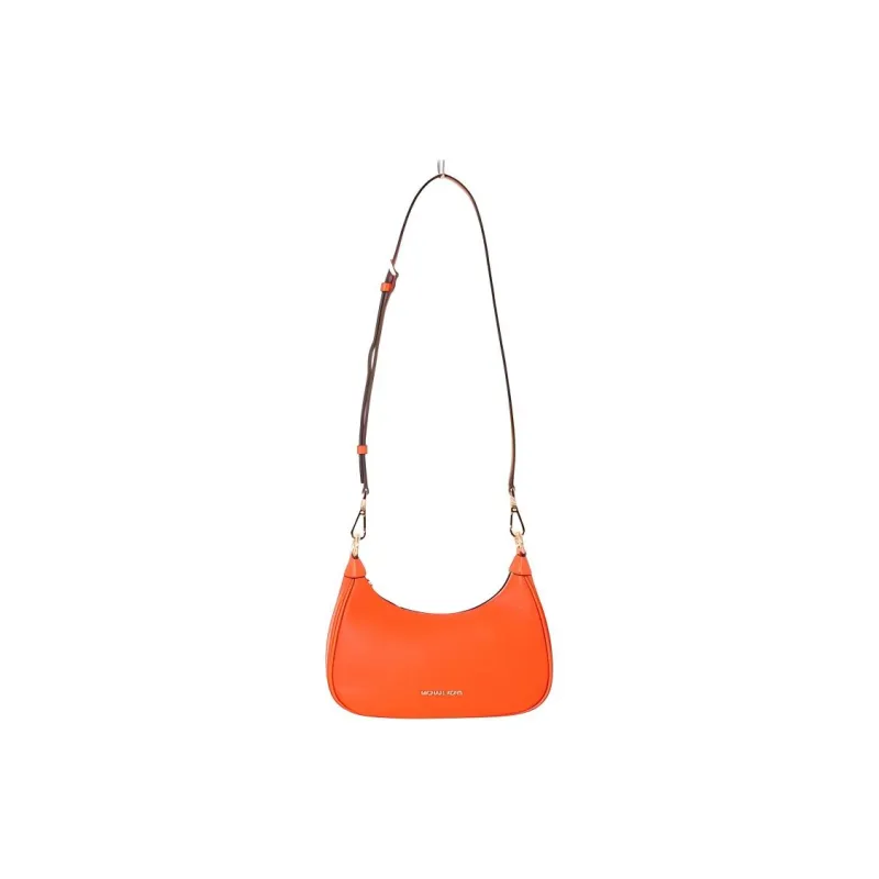 MICHAEL KORS Leather Portable Crossbody Bag, Shoulder Bag Medium Size Women's Bright Red-1