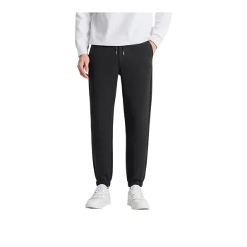LESS IS MORE SS25 Knitted Sweatpants Men's Black