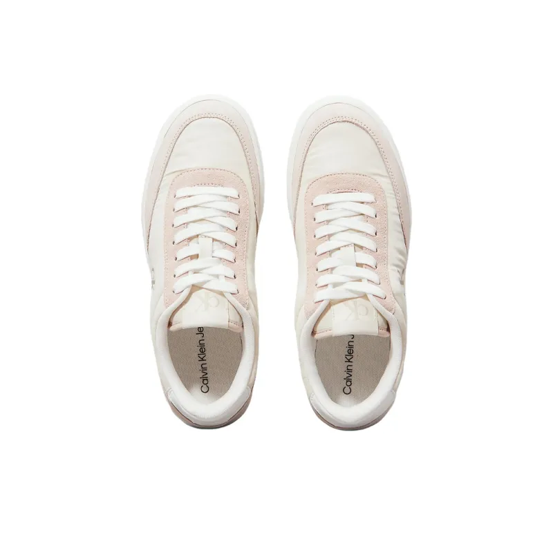 CKJ CALVIN KLEIN JEANS Low-Top Skateboard Shoes Women's Light Pink-3