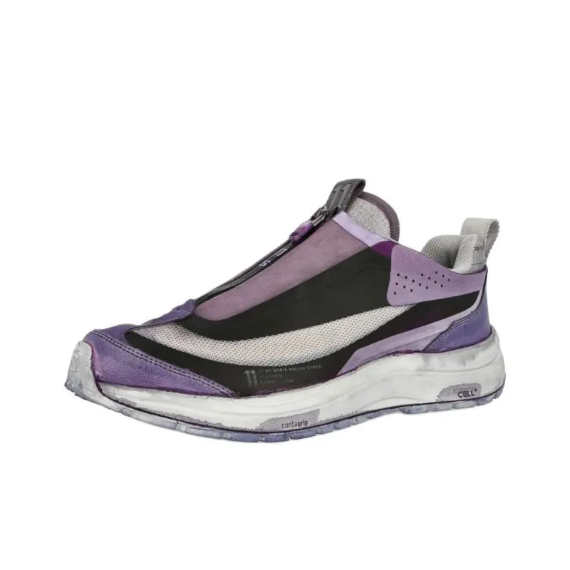 11 BY BORIS BIDJAN SABERI x SALOMON Bamba 2 Anti Slip Wear Resistant Low Top Casual Shoes Men's Purple-2
