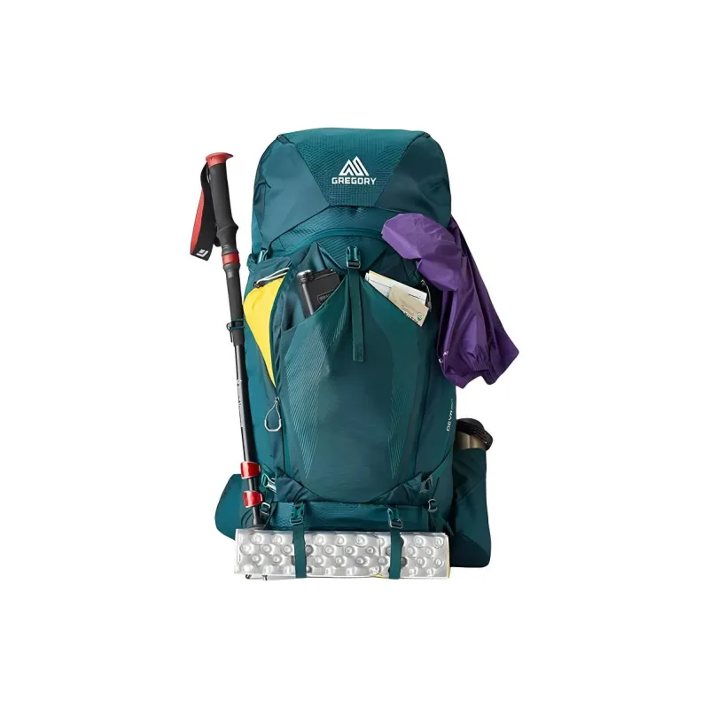 GREGORY Recycled Nylon Outdoor Mountaineering Bag Backpack Trumpets Women's Emerald Green-2