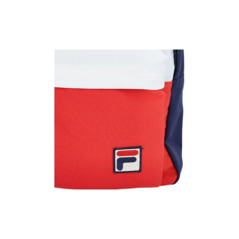 FILA Polyester Backpack Unisex Blue/Red/White-4
