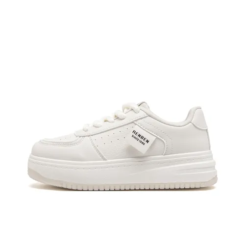 Humanism 1986 Pink Women's White Sneakers Versatile Platform Casual Shoes Best Selling Sports Skateboard Shoes