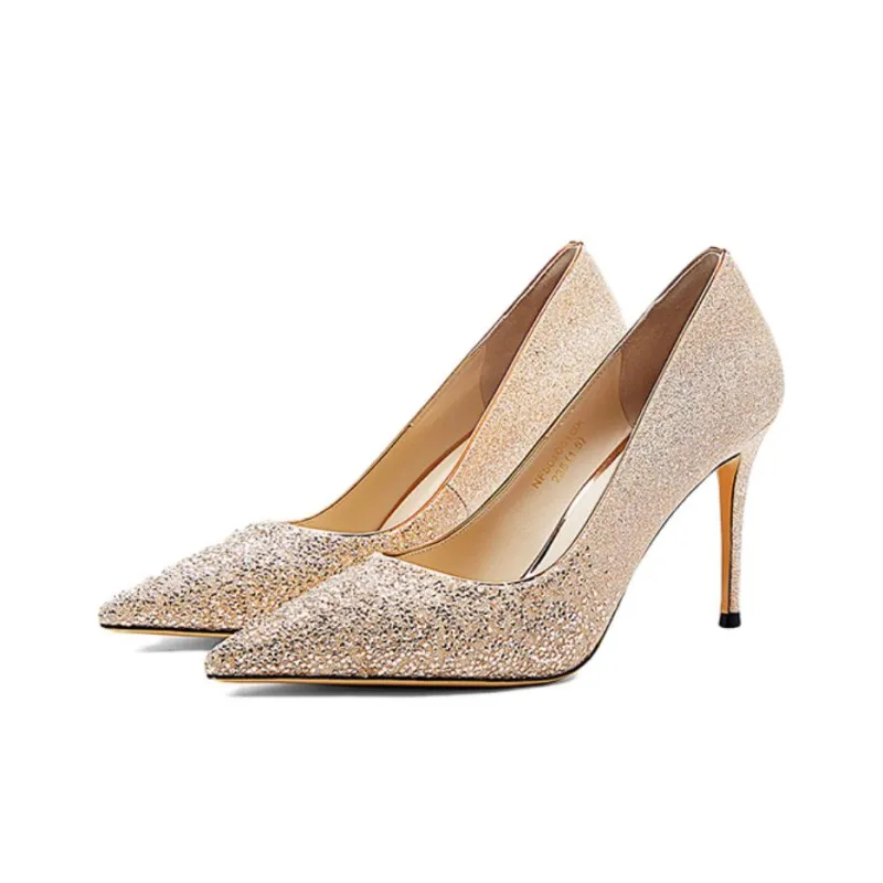 NINE WEST Slim Heel High Heels 9.5cm Women's-9