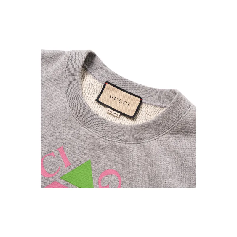 GUCCI Rhombus Logo print Sweatshirt-6