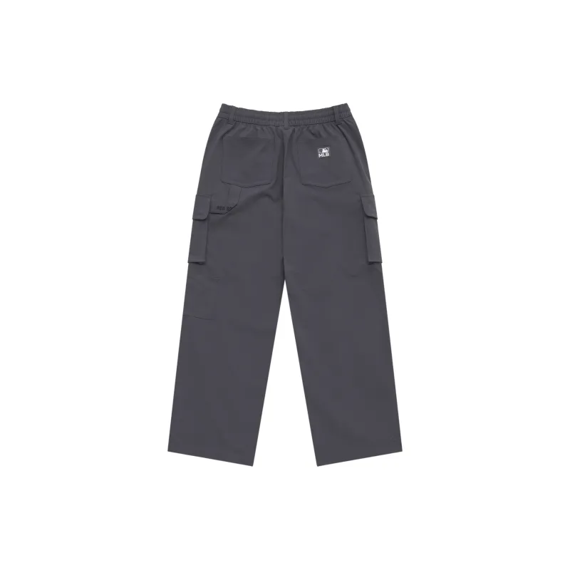 MLB MLB Preppy Style Collection Boston Red Sox SS25 Cargo Pants Unisex Charcoal Gray-1