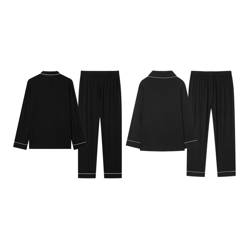 FREELASS Pajama Set Unisex 2 Set Gray-3