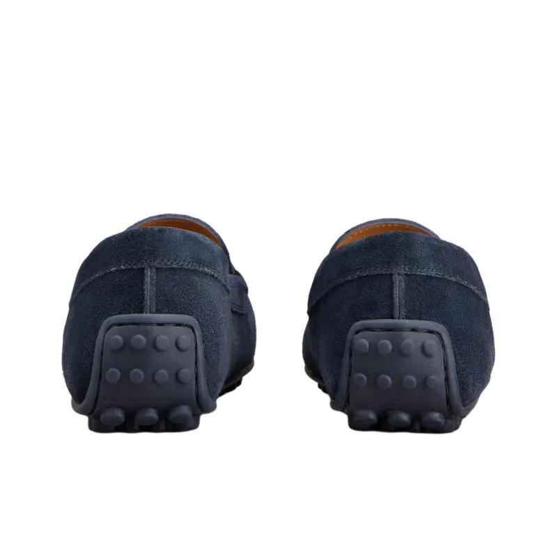 TOD'S City Gommino Beanie Shoes Women's Blue-3