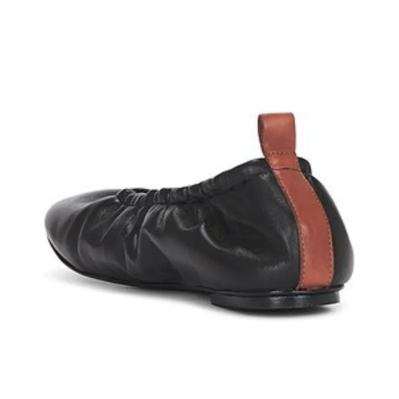 Schutz Eudora Casual Single Shoes Women's Black-4
