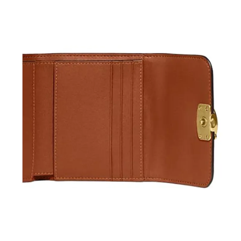 COACH Bandit Cow Leather Card Holders Coin Purses Wallets Women's Rogue Red-2