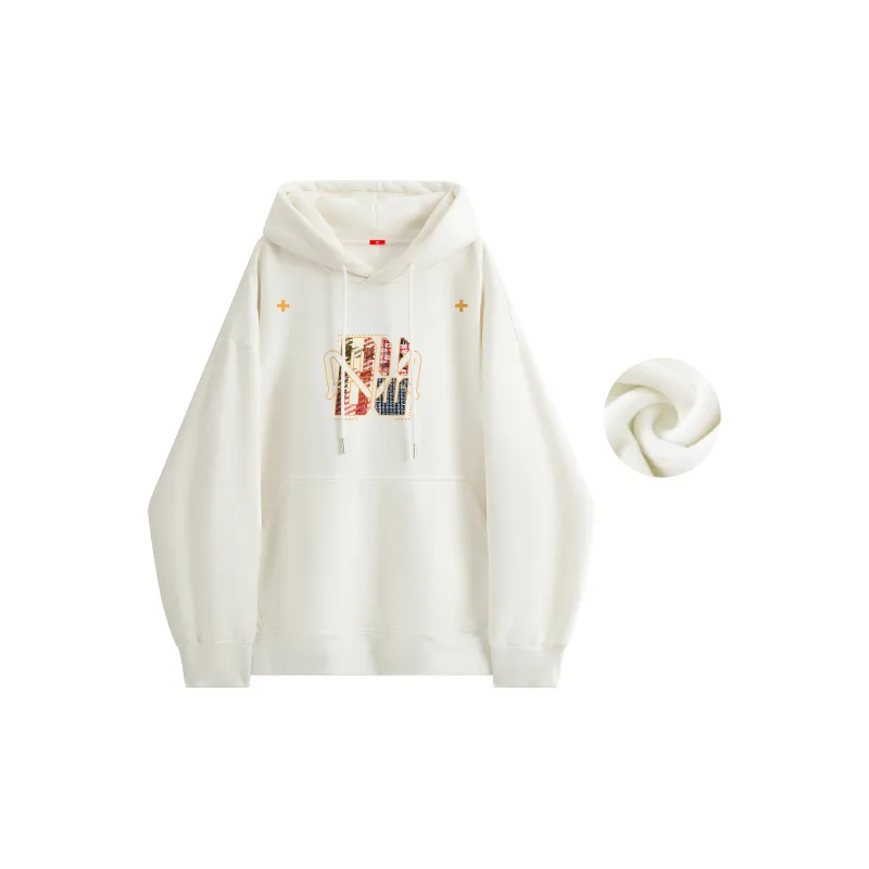 MIIOW Trend Party Series Sweatshirt Unisex White-10