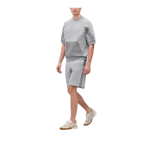 HERMES SS25 Casual Shorts Men's Light Gray