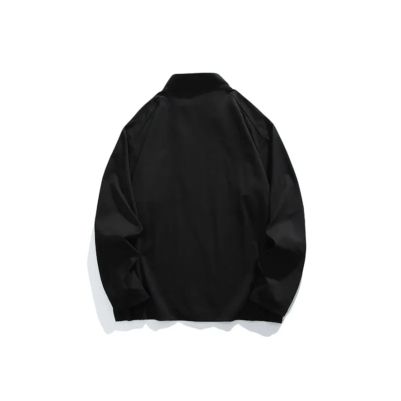 Yalu Jackets Coats Unisex Light White Gray-3