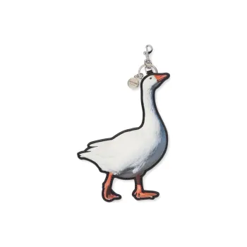 MOSCHINO Goose Motif Pouch