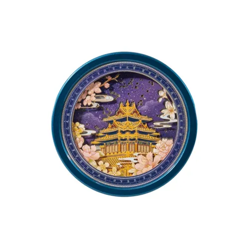 Gongtingbaobei Corner Tower Paper-Cut With Light Museum Cultural Creativity Anime / Games Fridge Magnets