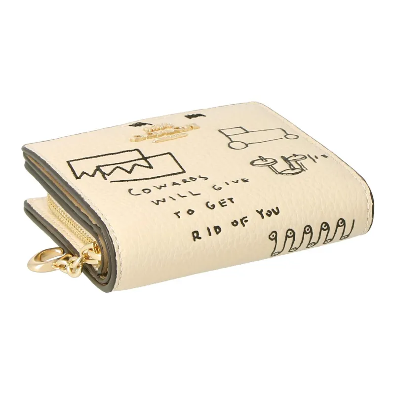 Jean michel Basquiat X COACH Snap Wallet Wallets-4