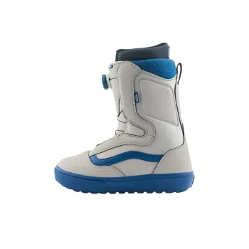 Vans Anti-Slip Wear-Resistant High-Top Hiking Shoes Men's Gray Blue