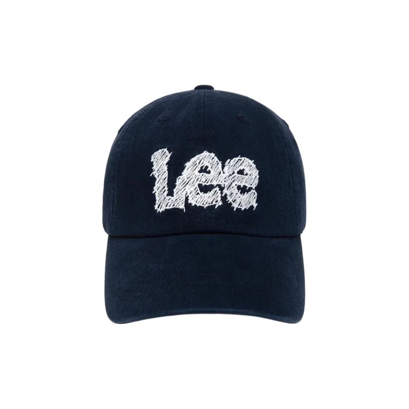 Lee Cotton Baseball Caps Unisex Blue-1