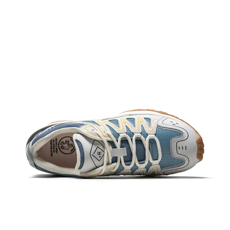 Ancient Finches Low-Top Trekking Shoes Unisex Gray-24