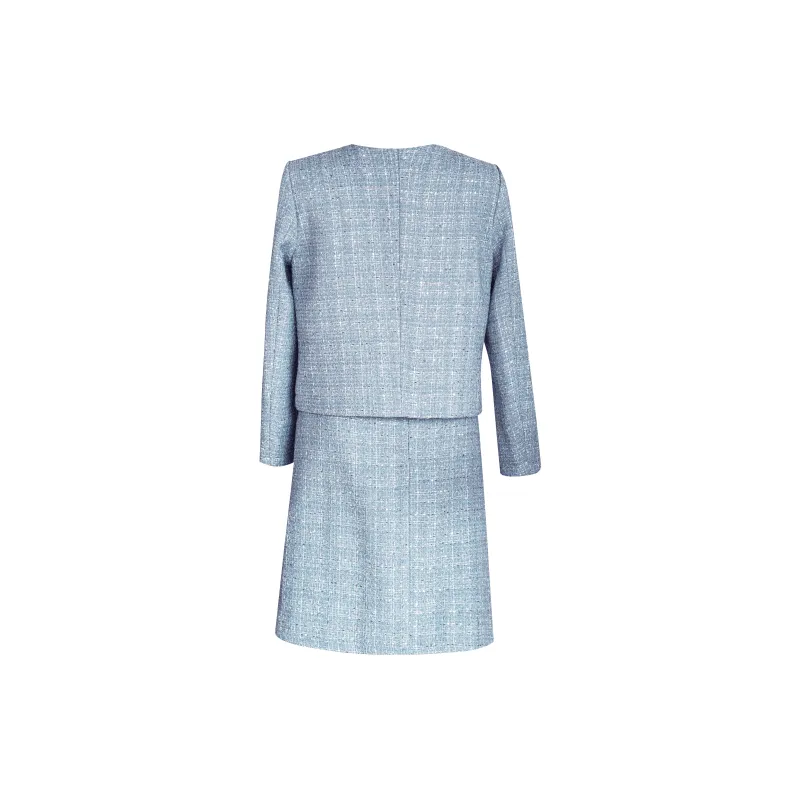 ROEYSHOUSE Skirt Set Women's Blue-2