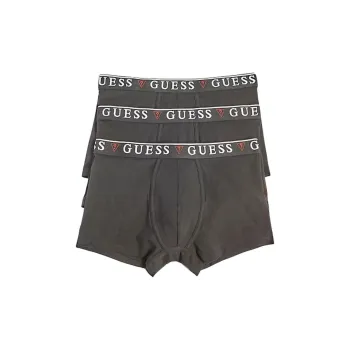 GUESS Underpants Men's 3 Pack Dark Gray