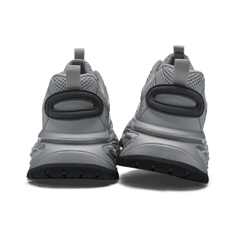 JEEP SPIRIT Chunky Sneakers Men Low Top Gray-5