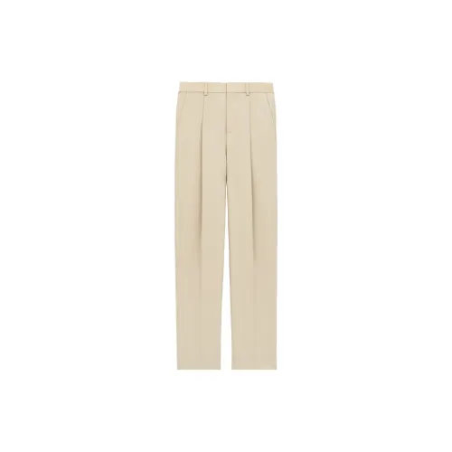 SAINT LAURENT SS25 Casual Pants Men's Beige