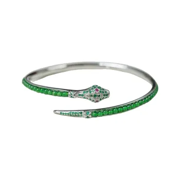 Princess Cui Ice Type Jadeite Bangles Unisex