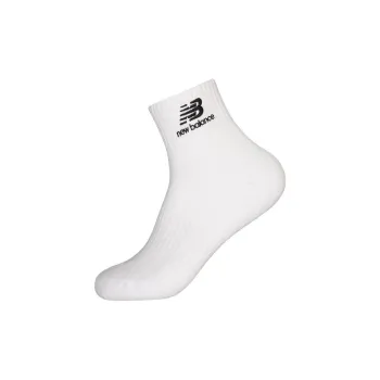New Balance Ankle Socks Unisex 1 Pack White