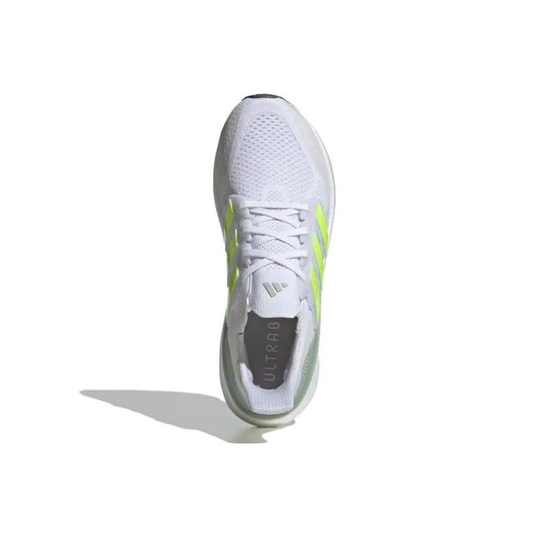 Adidas Ultraboost 5.0 Slip Resistant And Breathable Low Top Casual Running Shoes Men's Silver White-4