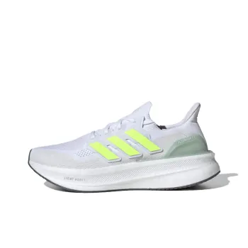 Adidas Slip Resistant Breathable Low Top Casual Running Shoes Men's Silver White