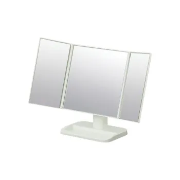NITORI Tri Sided Foldable Portable Mirror Minimalist Style