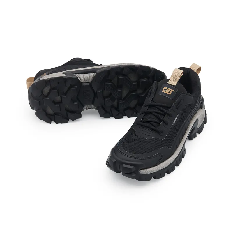 CAT Abrasion Resistant Low Top Outdoor Shoes Unisex Black-4