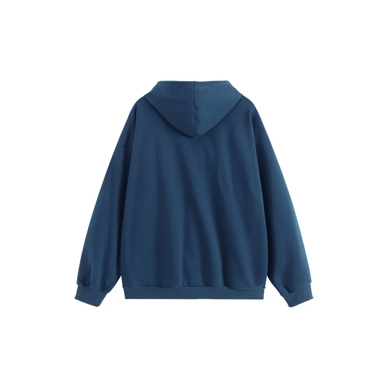 YOSICIL Sweatshirt Unisex Navy Blue-1
