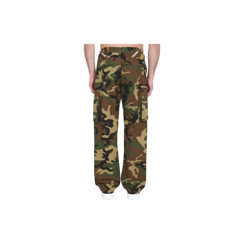 CELINE Pantalon Cargo-3