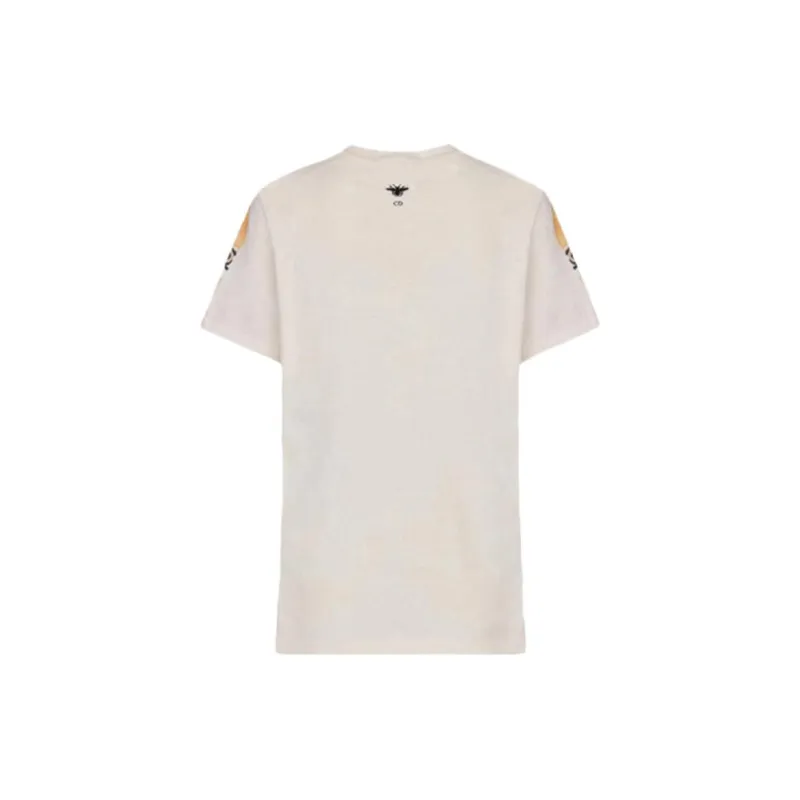 DIOR T Shirts Women's Yellow-1