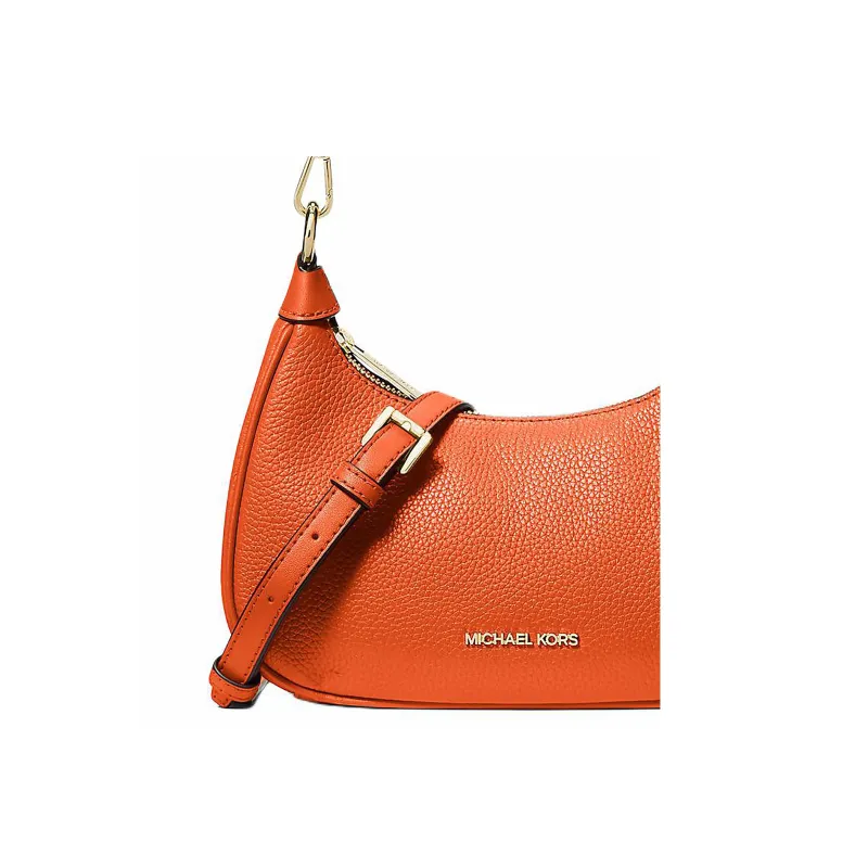 MICHAEL KORS Leather Portable Crossbody Bag, Shoulder Bag Medium Size Women's Bright Red-4