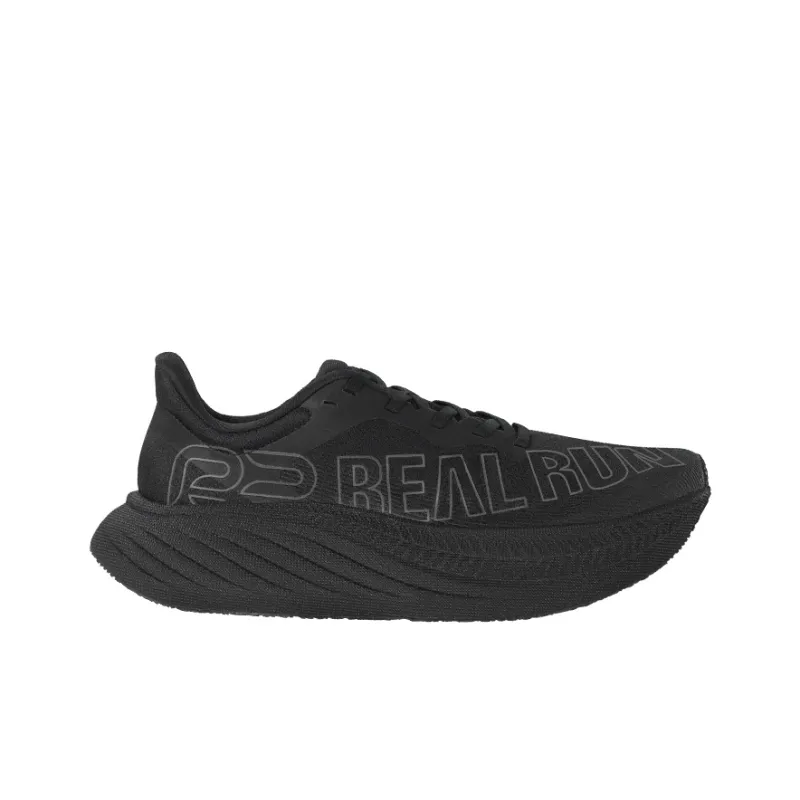 R2 REALRUN Running Shoes Unisex Low Top Night Black-1