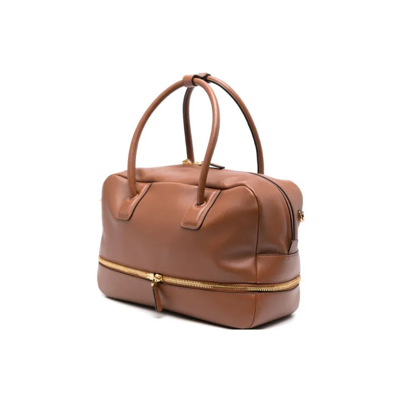 MOSCHINO Leather Tote Bag-1