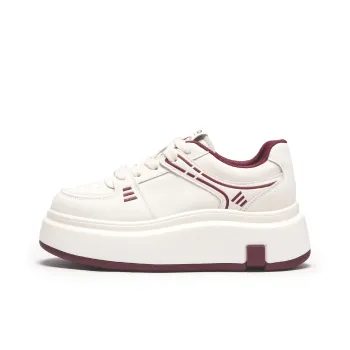Hotwind Anti Slip And Wear Resistant Height Increasing Low Top Skateboard Shoes Women's
