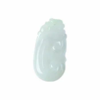 South Asia Bean Type Jadeite Pendants Unisex