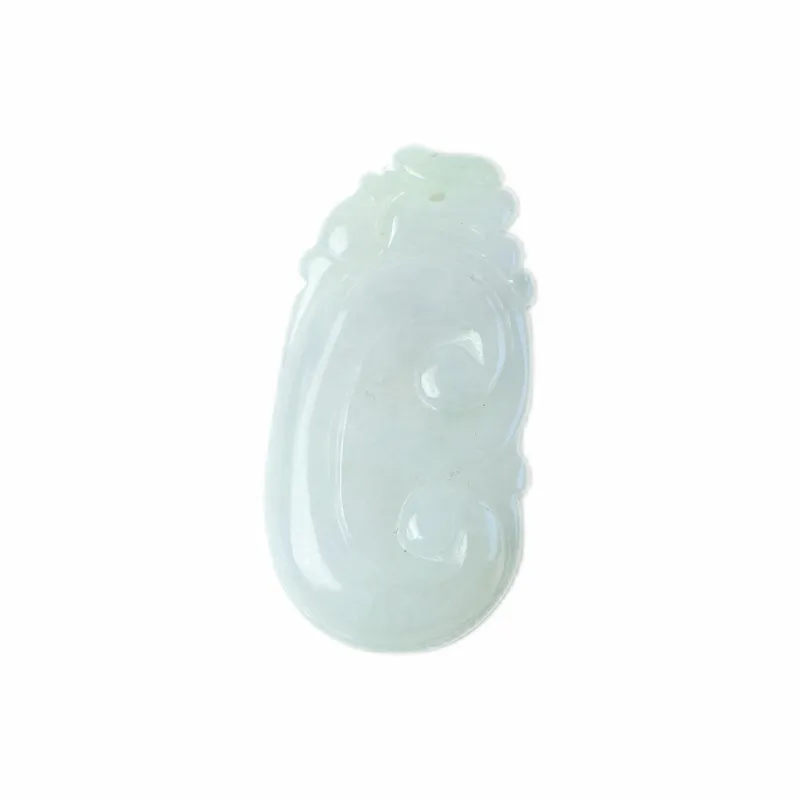 South Asia Bean Type Jadeite Pendants Unisex-0