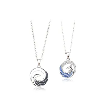 INSIDEOUT S925 Silver Necklaces Unisex