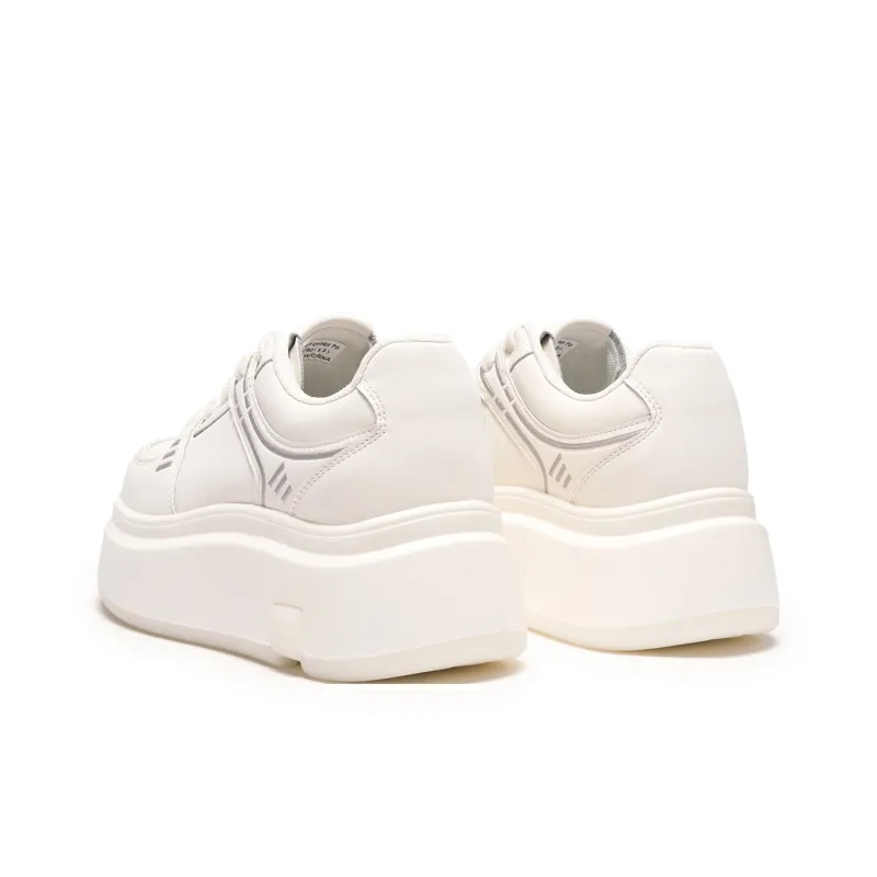 Hotwind Anti-Slip And Wear-Resistant Height Increasing Low-Top Skateboard Shoes Women's-2