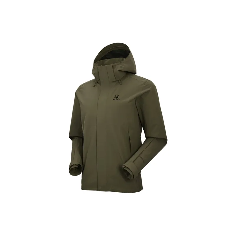 KAILAS Water-Resistant Windproof Breathable Windbreaker Jacket Men's Green Stone-13