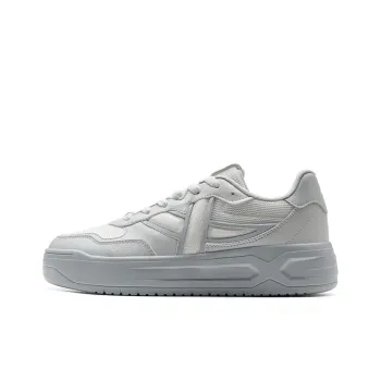 XTEP Air Force One Lightweight Wear Resistant And Slip Resistant Low Top Skateboard Shoes Women's Gray White
