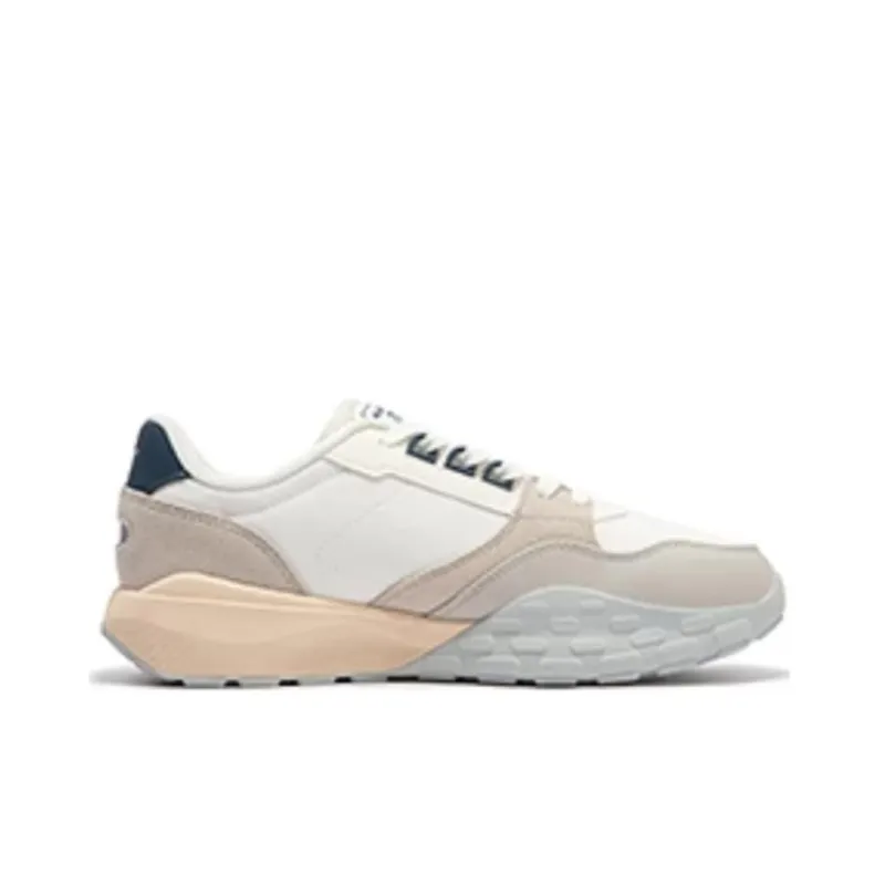 361° Slip-Resistant Breathable Low-Top Casual Shoes Men's White Gray-2